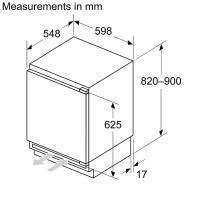 Šaldytuvas BOSCH KUL22ADD0