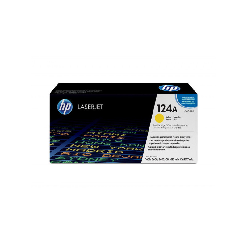 OEM kasetė HP No.124A Yellow (Q6002A)