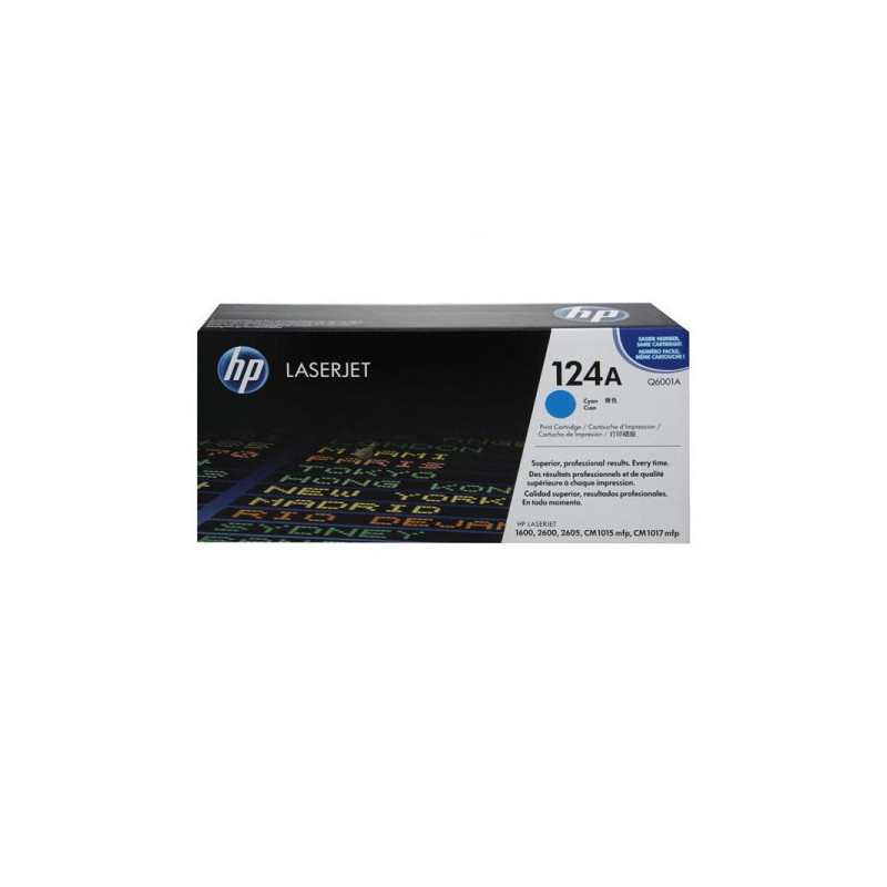 OEM kasetė HP No.124A Cyan (Q6001A)