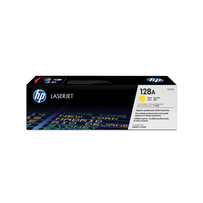 OEM kasetė HP No.128A Yellow (CE322A)