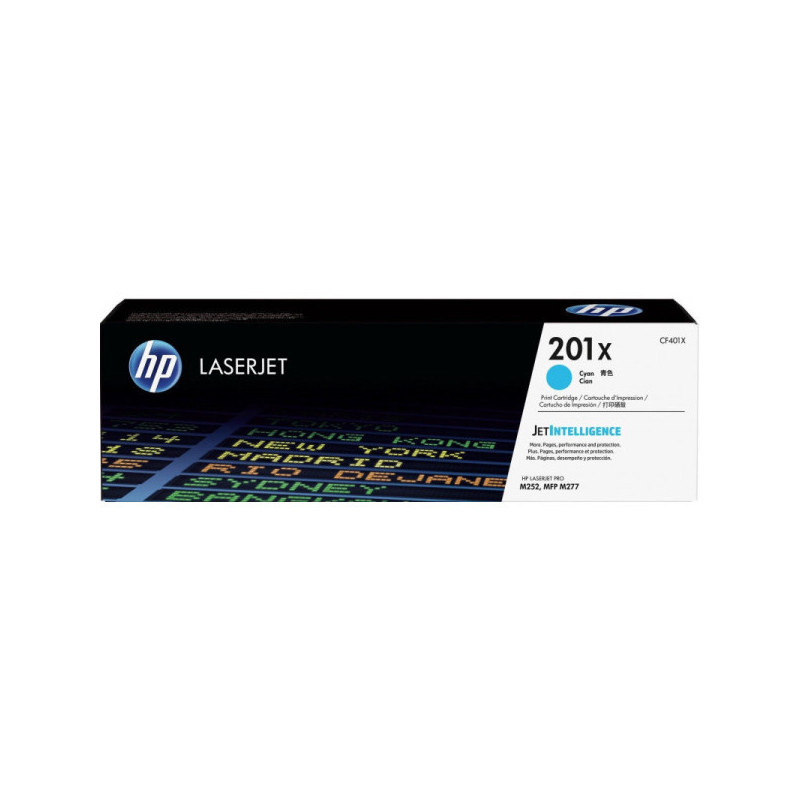 OEM kasetė HP No.201X Cyan HC 2,3k (CF401X)