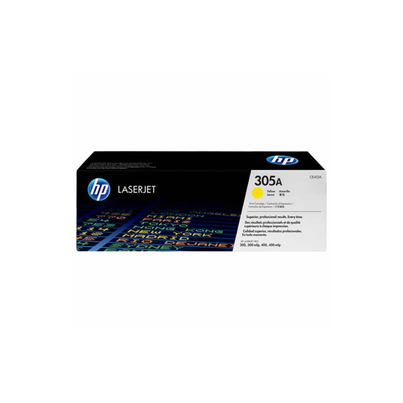 OEM kasetė HP No.305A Yellow (CE412A)