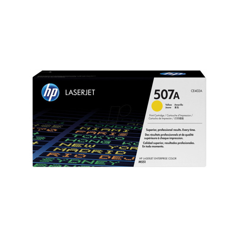 OEM kasetė HP No.507A Yellow (CE402A)