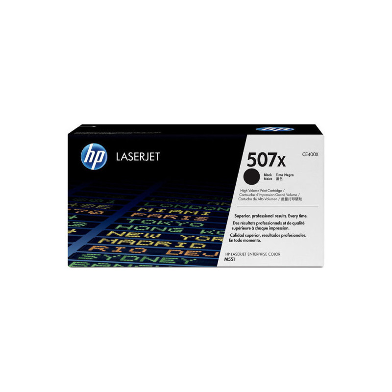 OEM kasetė HP No.507X Black (CE400X)