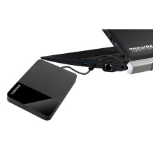 External HDD, TOSHIBA, 2000 GB, Colour Black, HDTP320EK3AA