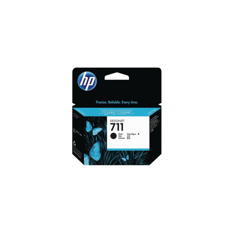 OEM kasetė HP No.711 Black HC (CZ133A)