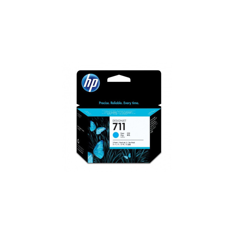 OEM kasetė HP No.711 Cyan (CZ130A)