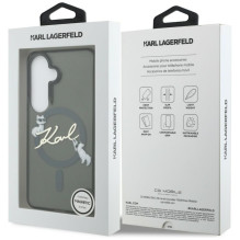 Karl Lagerfeld Karl Lagerfeld IML KC Script MagSafe Case for Samsung Galaxy S26 - Black