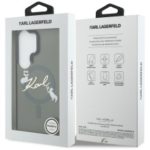 Karl Lagerfeld Karl Lagerfeld IML KC Script MagSafe Case for Samsung Galaxy S26 Ultra - Black Karl Lagerfeld Karl Lagerfeld IML KC Script MagSafe Case for Samsung Galaxy S26 Ultra - Black