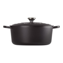 Virtuvės Indai - Le Creuset Signature Keptuvė 26cm Apvalus Ketaus Juodas
