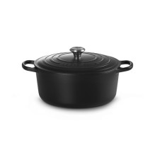 Puodas - Le Creuset Signature 30cm 8.1L Ketaus Puodas Juodas