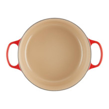 Puodas - Le Creuset Signature 22cm Ketaus Vyšnių Raudona