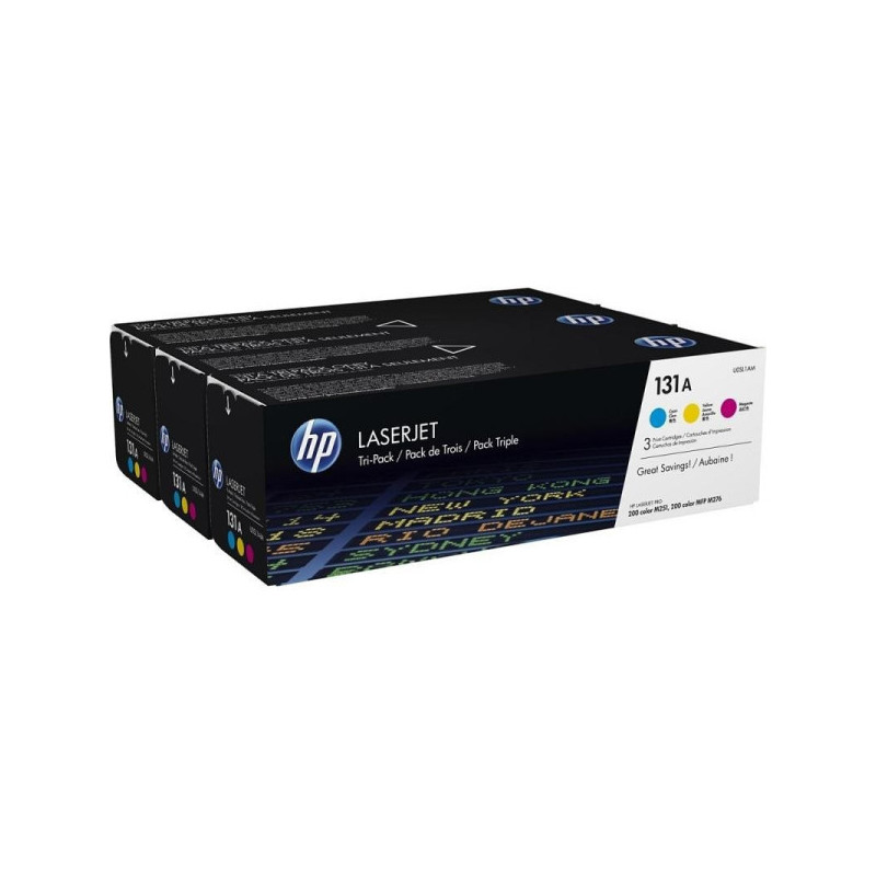 OEM cartridges HP 131A (U0SL1AM) (CF211A+CF212A+CF213A)