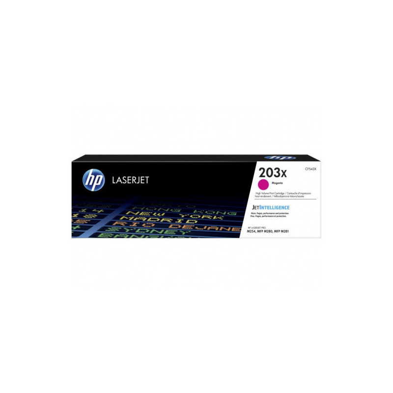 OEM kasetė HP No.203X Magenta 2,5K (CF543X)