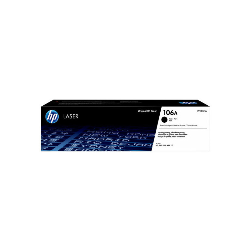 OEM kasetė HP black (W1106A, 106A)