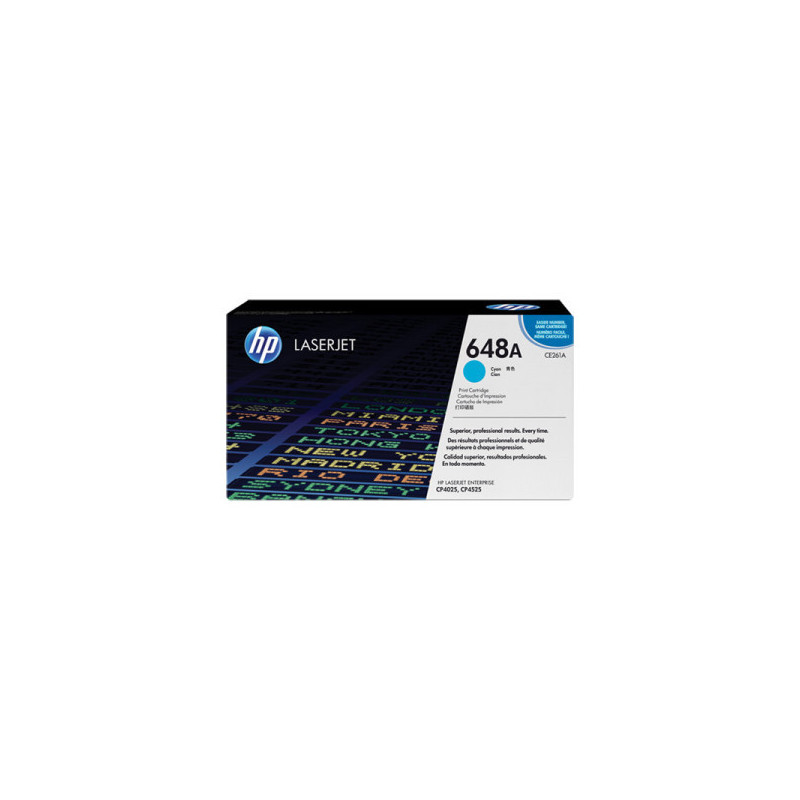 OEM cartridge HP 648A (CE261A) cyan