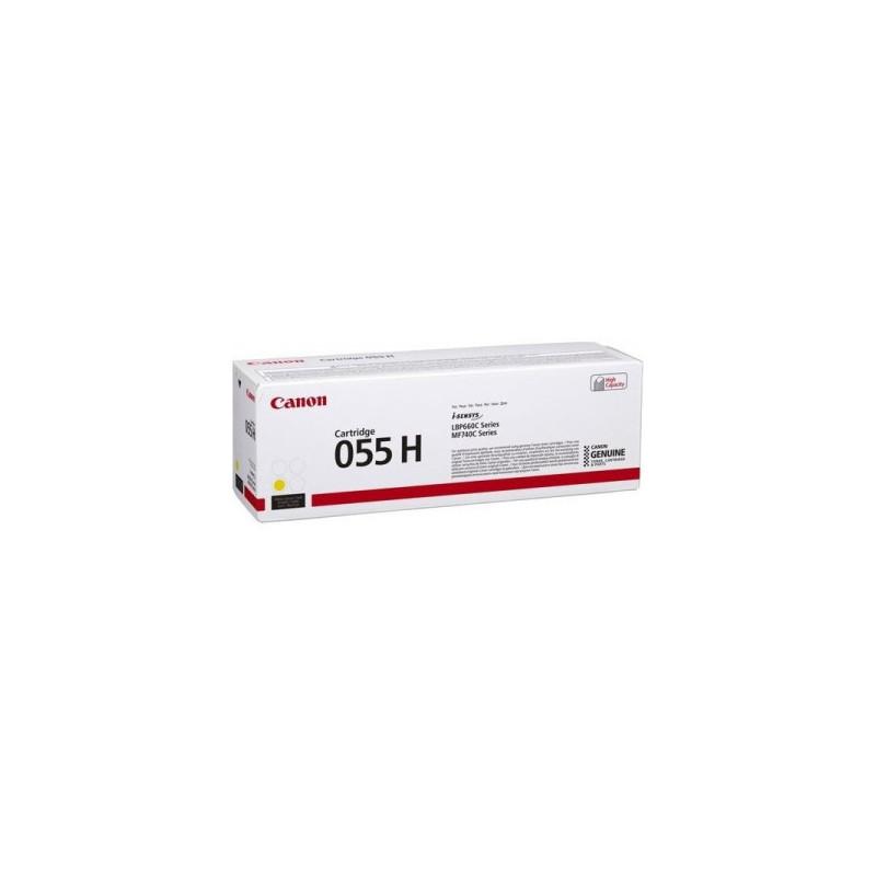 OEM kasetė Canon 055H yellow, didelės talpos (3017C002)