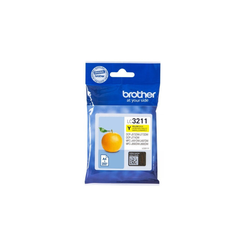 OEM cartridge Brother Ink LC 3211 Yellow (LC3211Y)