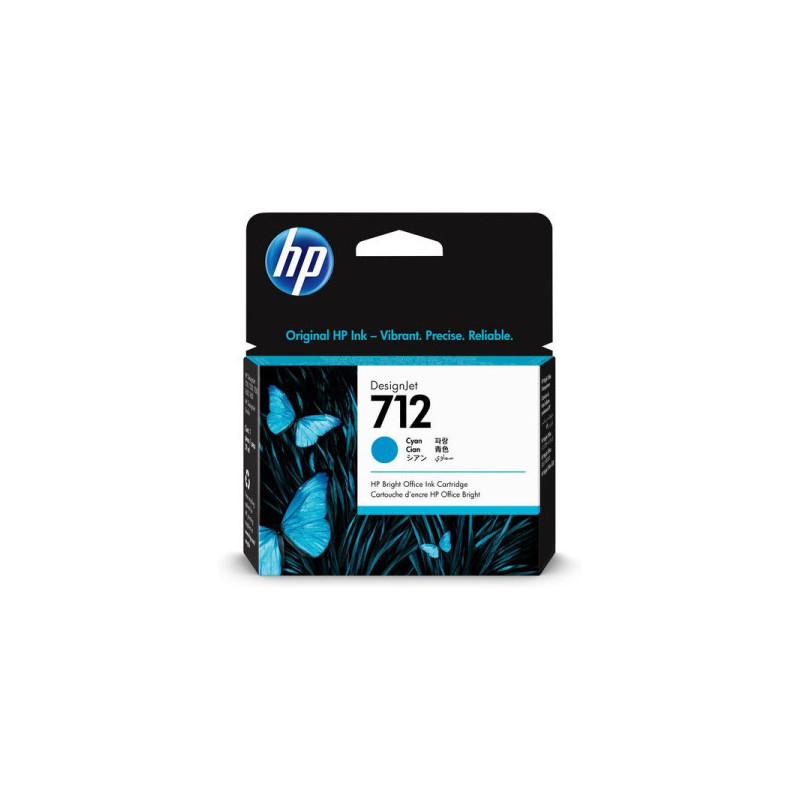 OEM kasetė HP 712 29-ml Cyan DesignJet Ink