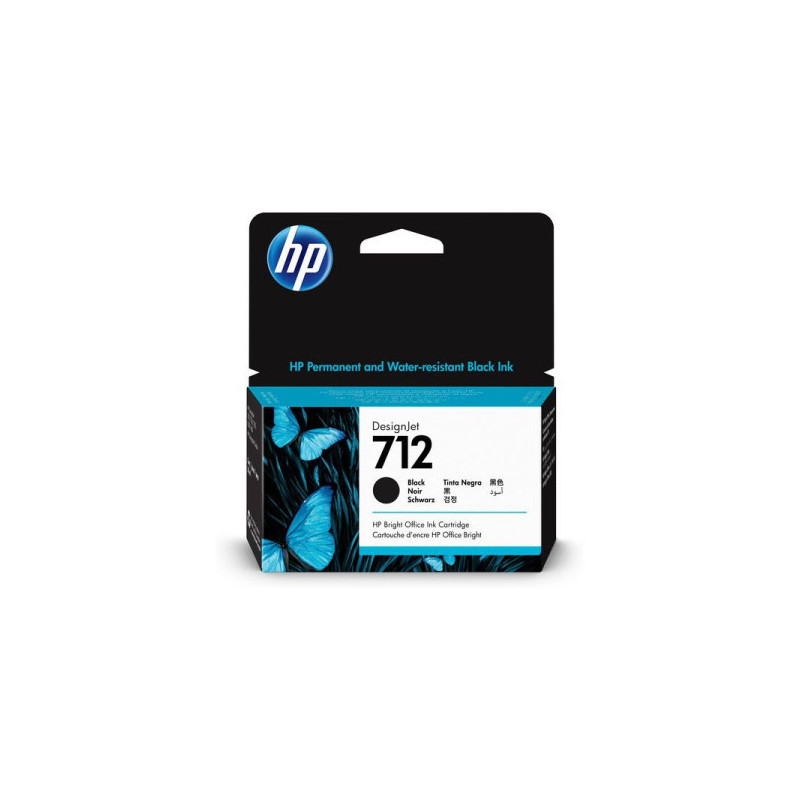 OEM cartridge HP 712 38-ml Black DesignJet Ink