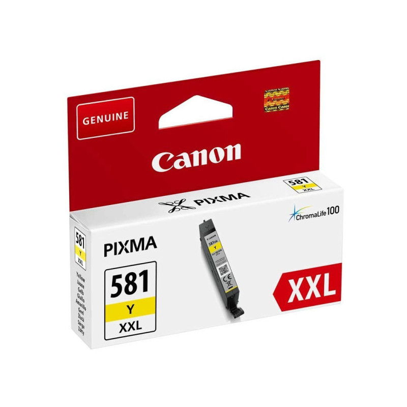 OEM kasetė Canon CLI-581 XXL (1997C001) Yellow