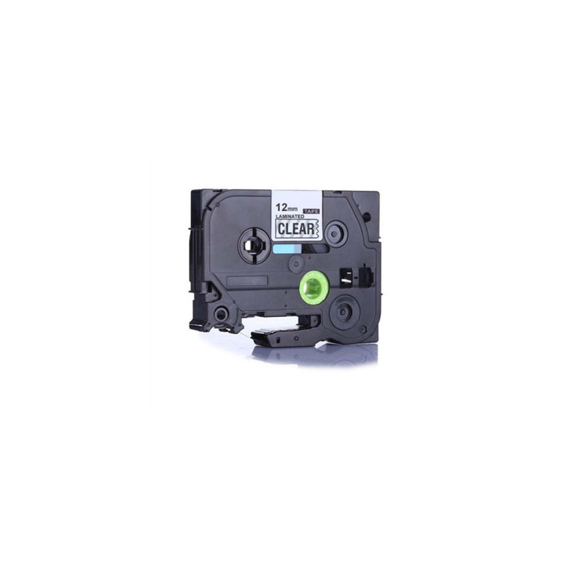 Analog tape Brother TZe-131, 12mm (Black / Clear)