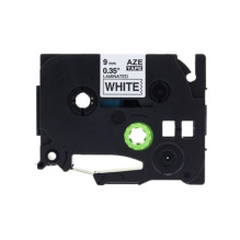 Analog tape Brother TZe-221, 9mm (Black / White)