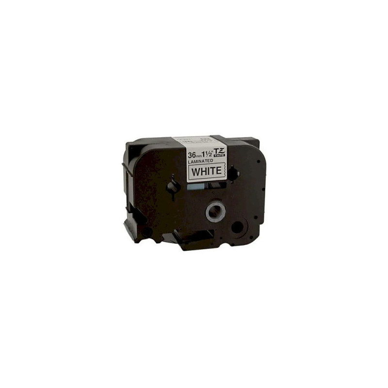 Analoginė Brother TZE261, 36mm (Juoda / Balta)