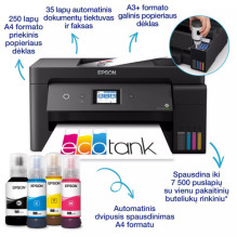 Spausdintuvas Epson EcoTank L14150 spalvotas, multifunkcinis, A3+, Wifi, Black
