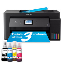 Printer Epson EcoTank L14150 color, multifunctional, A3+, Wifi, Black