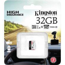 „Kingston Endurance MicroSDHC“ 32 GB, 10 klasės, SDCE / 32 GB