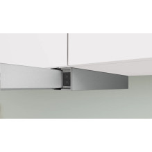 Bosch Serie 2 DFM064W55 cooker hood Semi built-in (pull out) Metallic, Silver 394 m³ / h