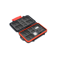 Atminties kortelės dėklas - Caruba Multi Card Case MCC 7 USB 3.0 Reader Black