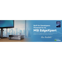 Aukštos klasės mini kompiuteris - MSI EdgeXpert AI superkompiuteris stalinėms (DGX Spark GB10, 128GB LPDDR5, 4TB SSD, ju