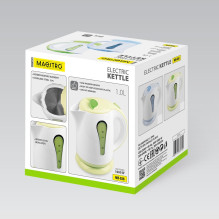 Elektrinis virdulys - Maestro MR-028 1L 1000W Žalia / Balta