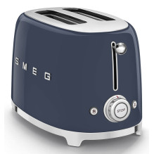Kepimo įrenginys - Smeg TSF01NBEU 2 Slice 950W Stainless Steel Blue