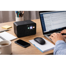 Internetinė radijo stotis - Camry CR 1918 Wi-Fi Bluetooth, 2.4" ekranas, juoda