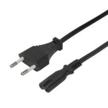 Deltaco Power cable CEE 7 / 16 - C7 3m black