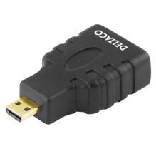 „Deltaco“ HDMI - mikro HDMI adapteris, juodas