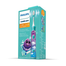 Elektrinė dantų šepetėlė - Philips Sonicare For Kids HX6352 / 11 Sonic, Bluetooth, 2 šepetėlių galvutės