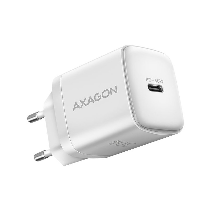 AXAGON ACU-PD30W wall charger 1x QC3.0 / AFC / FCP / PD type-C, 30W, white