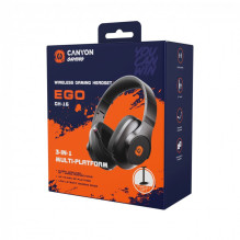CANYON ausinės EGO GH-16 3in1 2.4Ghz+BT Black