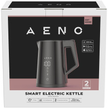 AENO elektrinis virdulys EK7S Smart: 1850-2200W, 1,7L, Strix, Dvigubos sienelės, Temperatūros valdymas, Šilumos palaikym