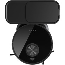 Robot Cleaner w / Dust Collector, black, 2in1 and dust tank, 4000pa, 3200mAh battery