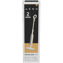 AENO Steam Mop SM2: 1200W, 130°C, IPX4, Tank Volume 275mL, 3 steam modes, self-standing