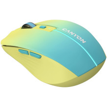 CANYON mouse MW-44 Wireless Charge Yellow Blue