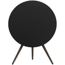Beosound A9 5th Gen Speaker Black Anthracite (Back Black / Cover Black / Legs Dark Oak)