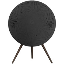 Beosound A9 5th Gen Speaker Black Anthracite (Back Black / Cover Black / Legs Dark Oak)