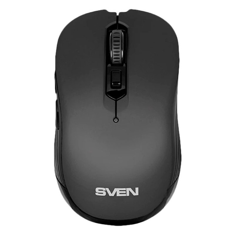 Wireless mouse RX-560SW black (silent bt. 5+1bt. 800-1600DPI, Soft Touch, blister)