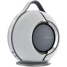 Devialet Mania Light Grey with dock